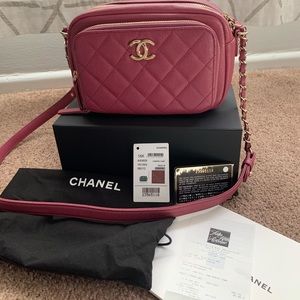 Authentic Chanel “Camera Case” Crossbody